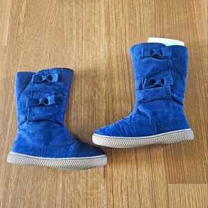 Livie & Luca Blue Kids Boots
